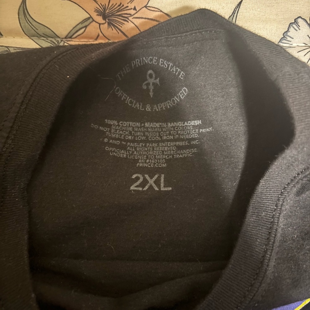 The Prince Estate Black T-Shirt 2XL